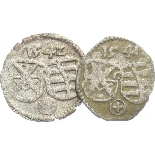 Sasko, Johann Friedrich a Moritz, 1541 - 1547 — 1
