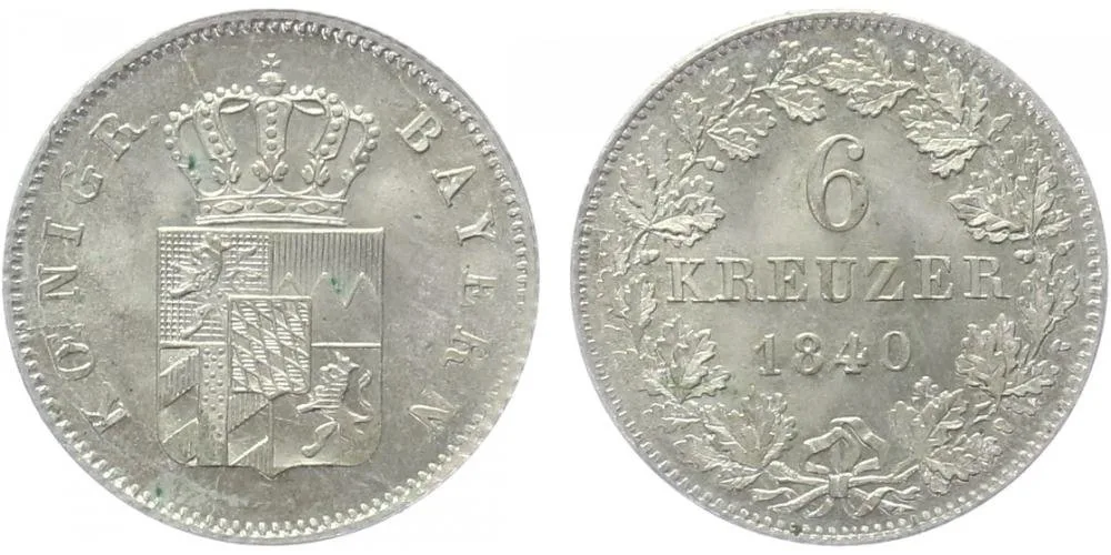 Bavorsko, Ludwig I., 1825 - 1848 — 1