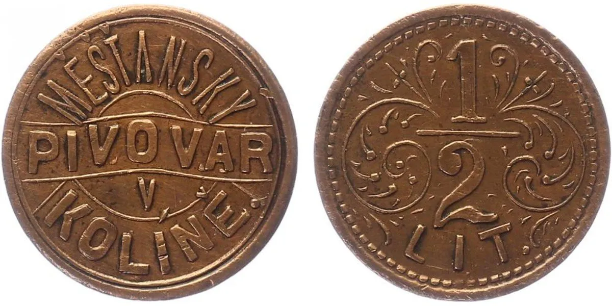 Chmelové a pivní známky — 1