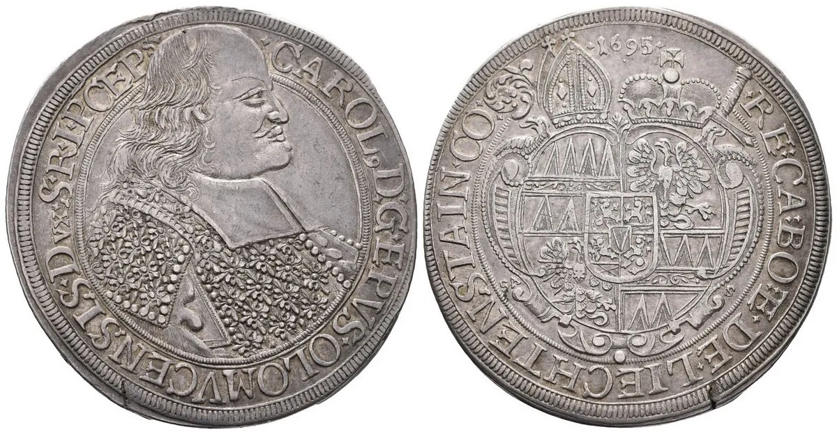Olomouc - biskupství, Karel II. Liechtenstein, 1664 - 1695 — 1