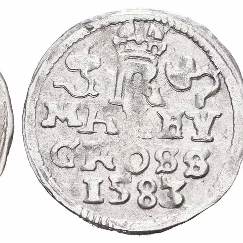 Malý groš 1583, České Budějovice-Schönfeld, HN.16b (opis 7a),