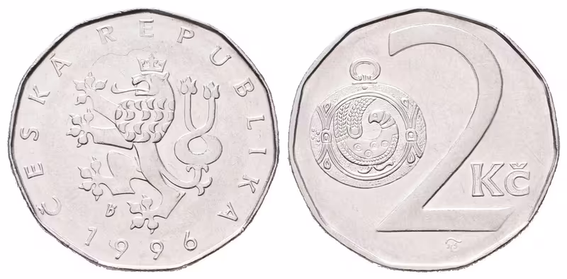 2 Koruna 1996