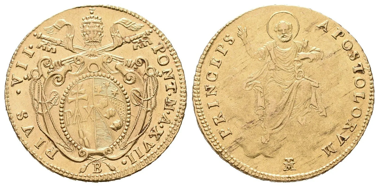Vatikán, Pius VII., 1800 - 1823 — 1