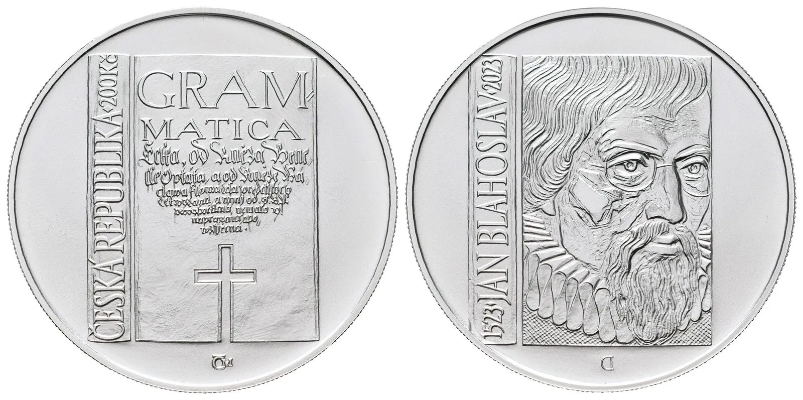 200 Kč 2023 - Jan Blahoslav