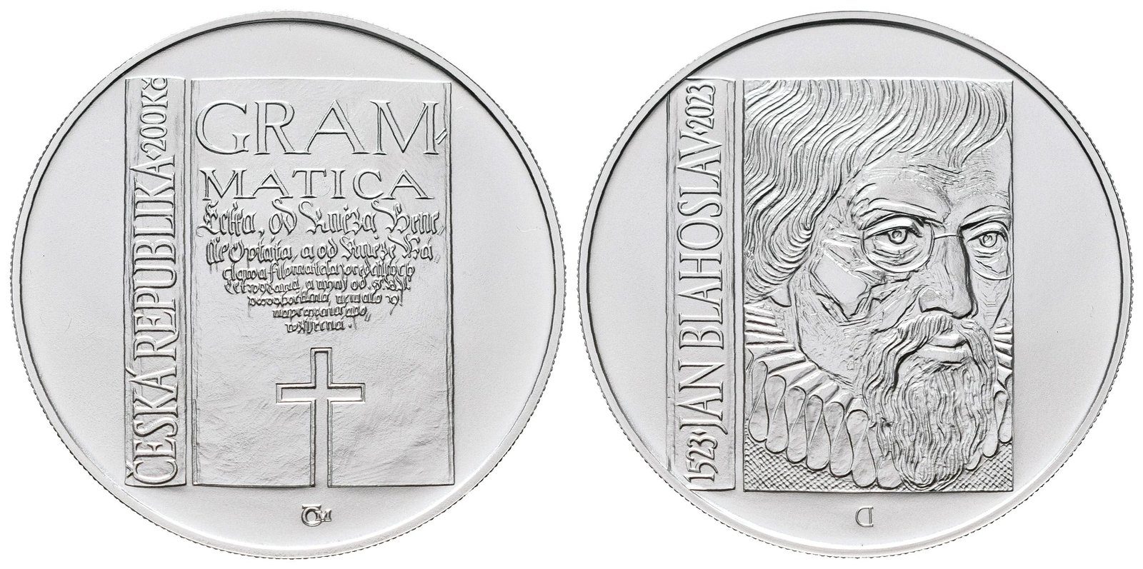 200 Kč 2023 - Jan Blahoslav