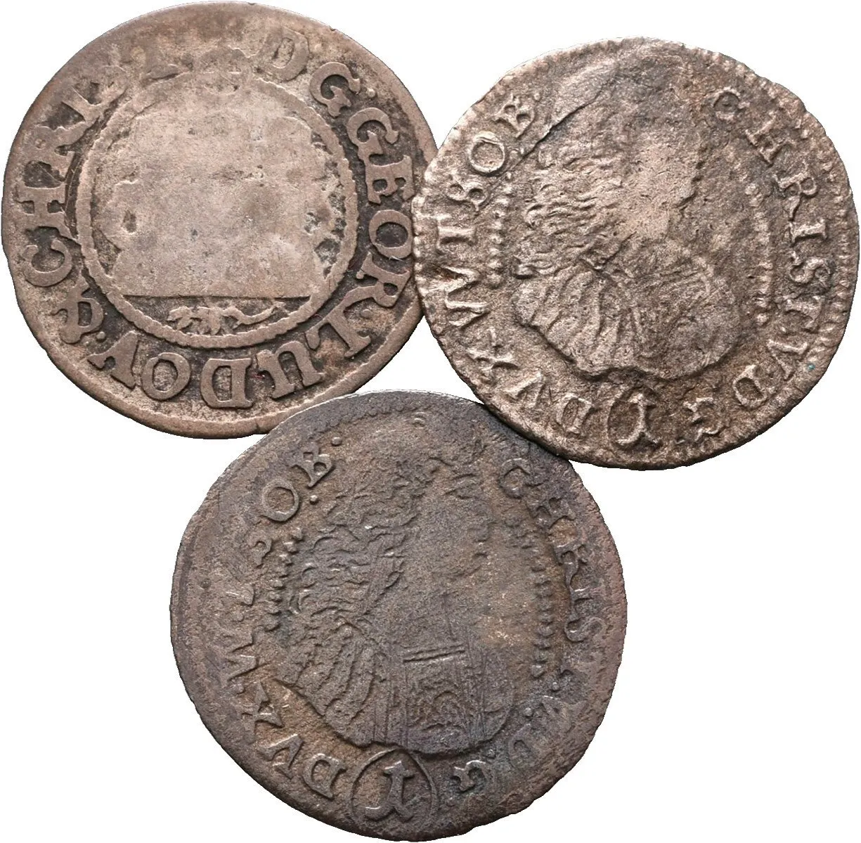 Lehnice - Břeh, Georg, Ludwig a Christian, 1639 - 1663 — 1