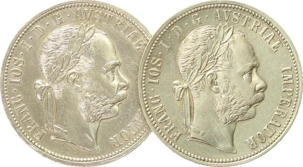 Rakouská a spolková měna, 1857 - 1892 — 1