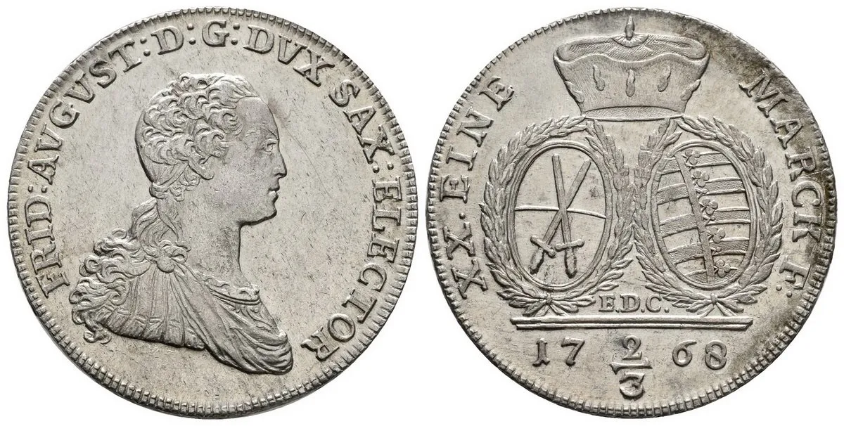 Sasko, Friedrich August III./I., 1763 - 1827 — 1