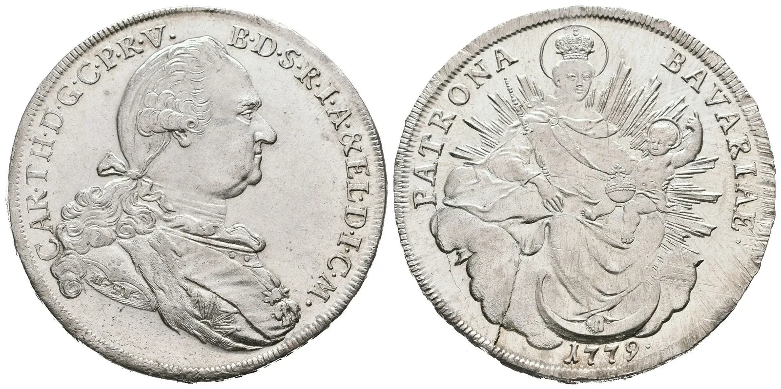 Tolar 1779 - madona, Dav.1964, KM.260.1, luxusní zachovalost, — 1