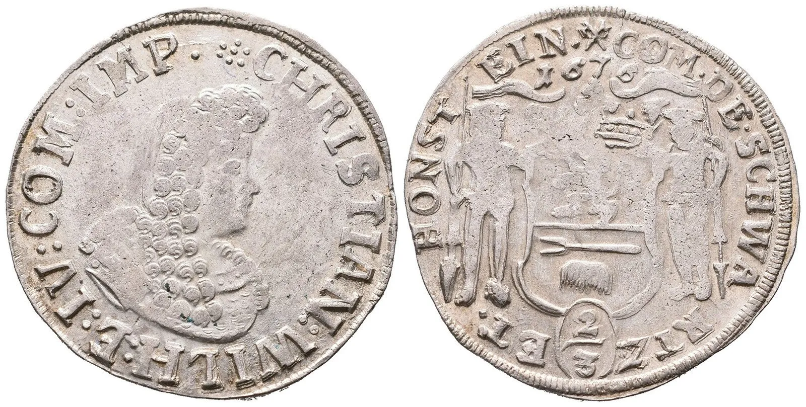 Schwarzburg - Sondershausen, Christian Wilhelm, 1666 - 1716 — 1