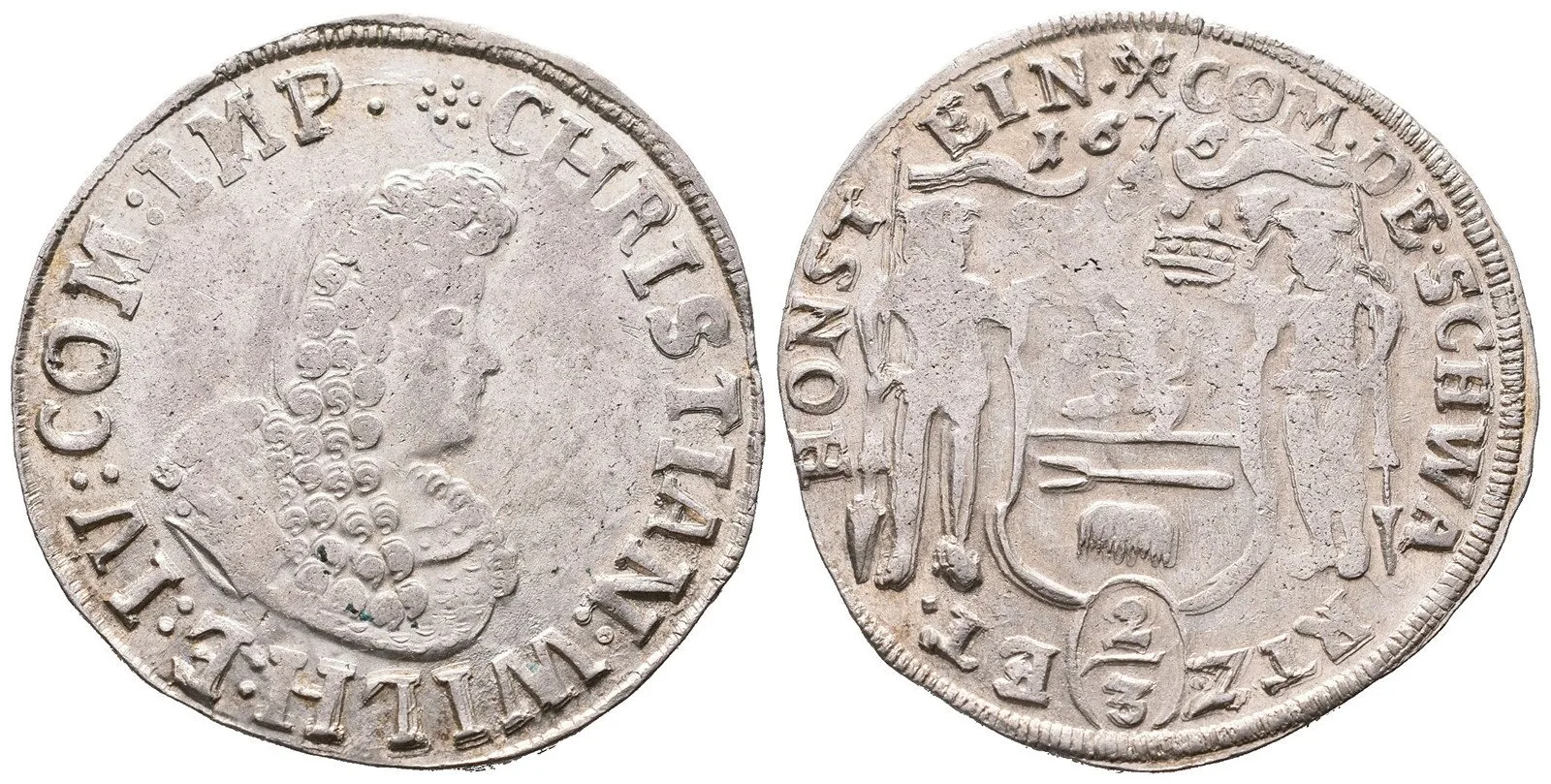 Schwarzburg - Sondershausen, Christian Wilhelm, 1666 - 1716 — 1