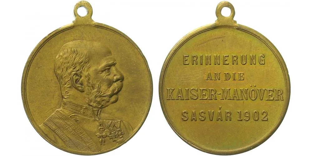 František Josef I., medaile vojenských manévrů — 1