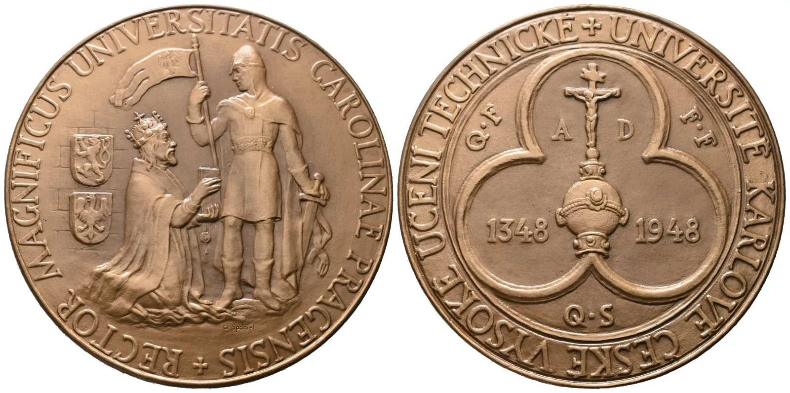 AE Medaile 1948 - Vysoké učení technické