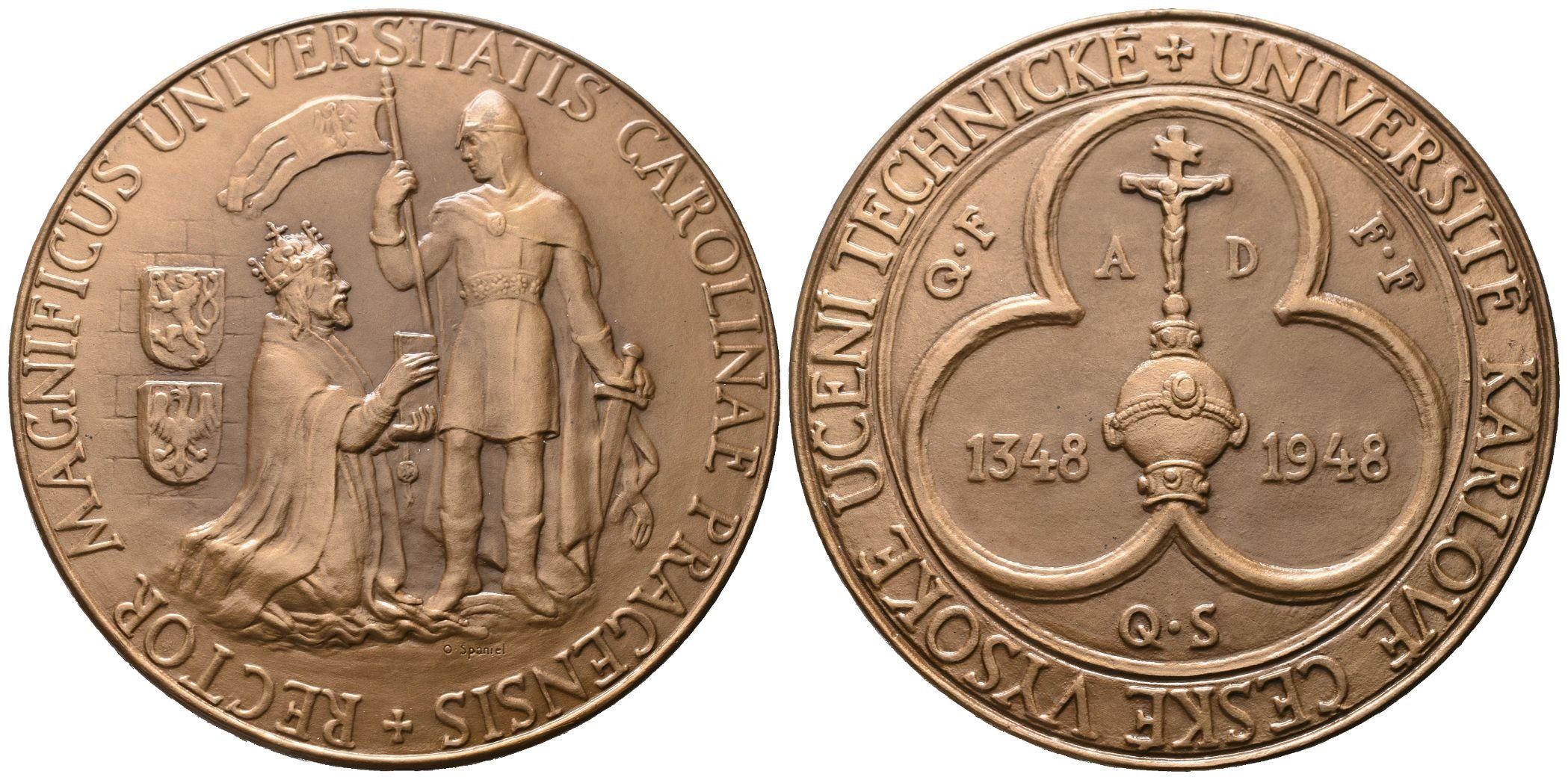 AE Medaile 1948 - Vysoké učení technické