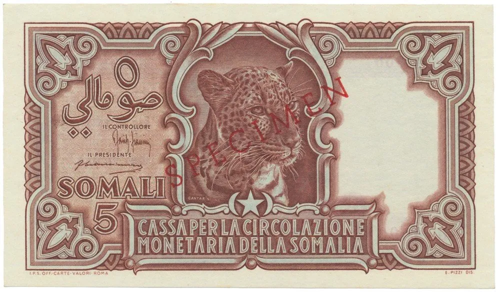 Italské Somálsko - Italian Somaliland — 1