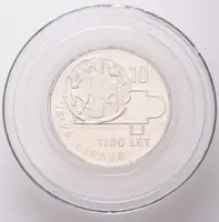 10 Kčs 1966 - Velká Morava, PROOF, původní etue