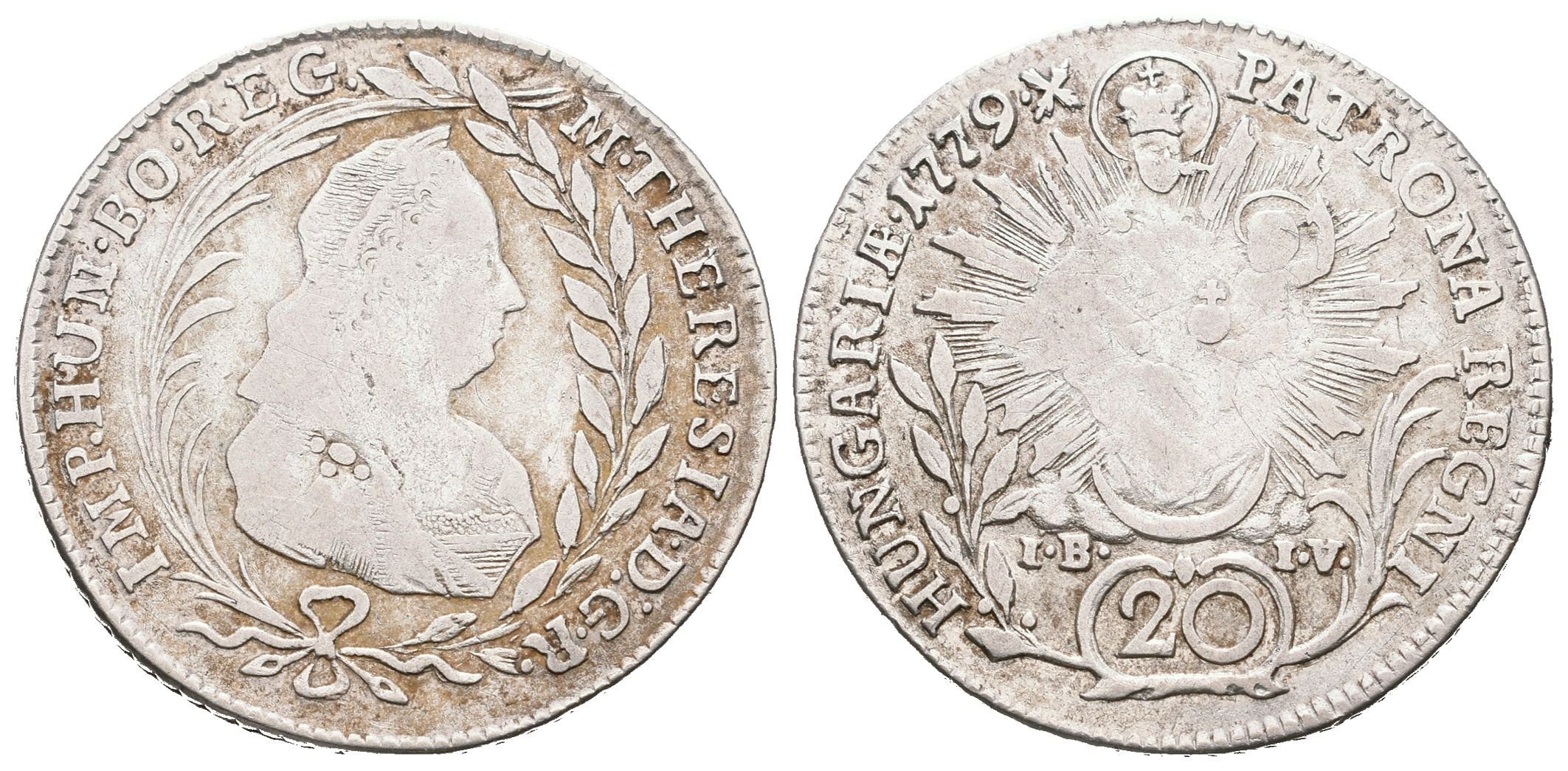 Marie Terezie, 20 Krejcar 1779 IB-IV