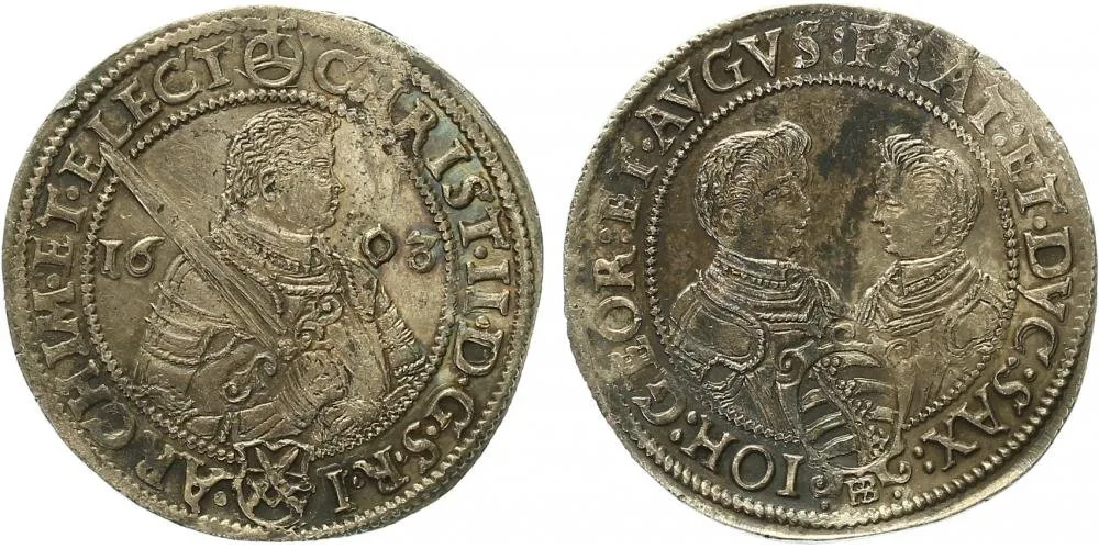 Sasko, Christian II., Johann Georg I. a August, 1591 - 1611 — 1