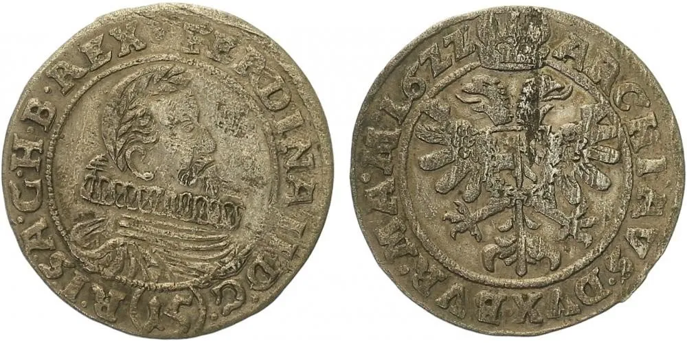 Ferdinand II., 1619 - 1637 (Mince kiprová) — 1