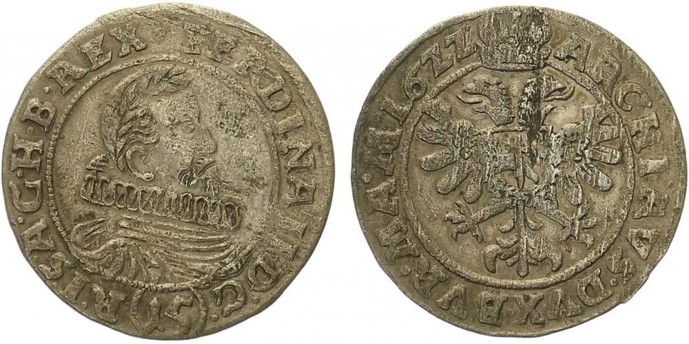 Ferdinand II., 1619 - 1637 (Mince kiprová) — 1