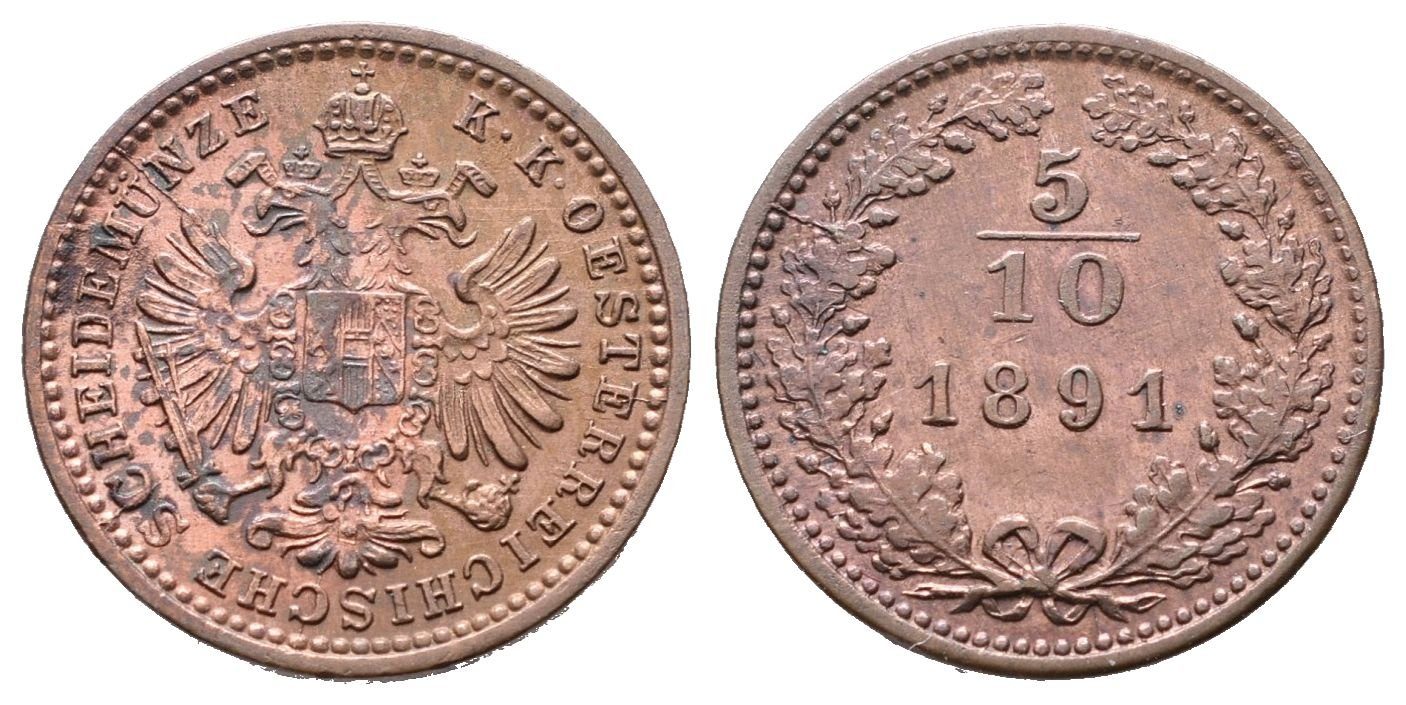 5/10 Krejcar 1891