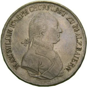 Bavorsko, Maximilian IV./I. Josef, 1799 - 1825 — 1