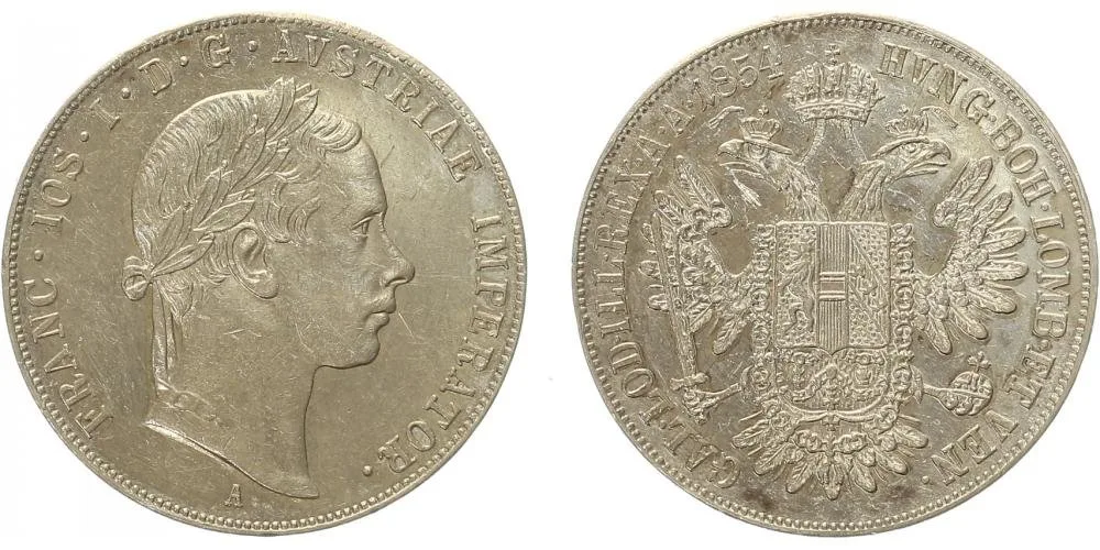Konvenční měna, 1848 - 1857 — 1
