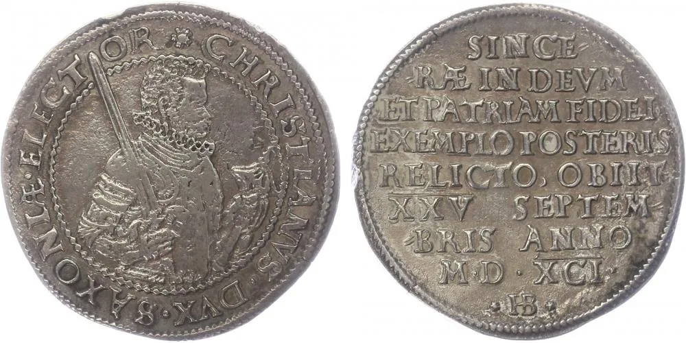 Sasko, Christian I., 1586 - 1591 — 1