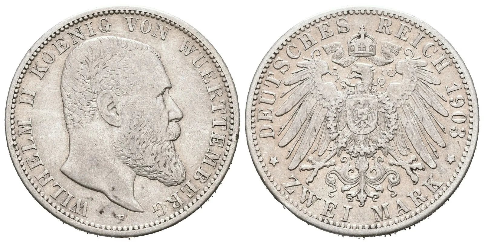 Württembersko, 2 Marka 1903