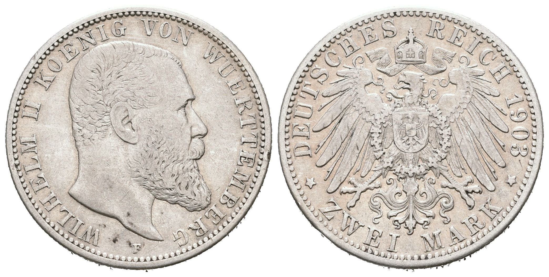 Württembersko, 2 Marka 1903