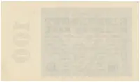 Německo, 100 Millionen Mark 1923, Ringe, Ro.106q - fotografie 2