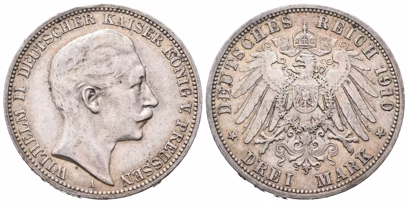 Prusko, 3 Marka 1910 A