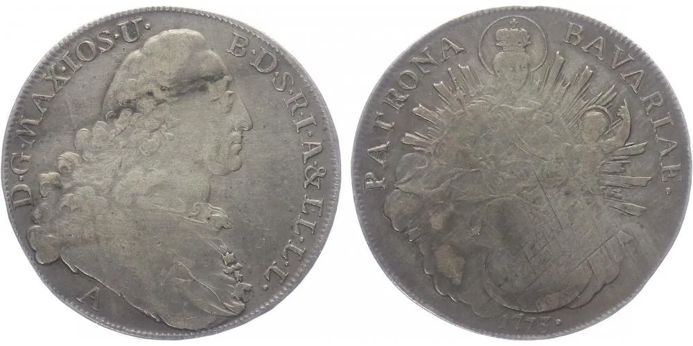 Bavorsko, Maximilian III. Josef, 1745 - 1777 — 1
