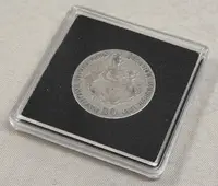 26 mm - Plastová kapsle/bublinka na mince QUADRUM - 1 kus