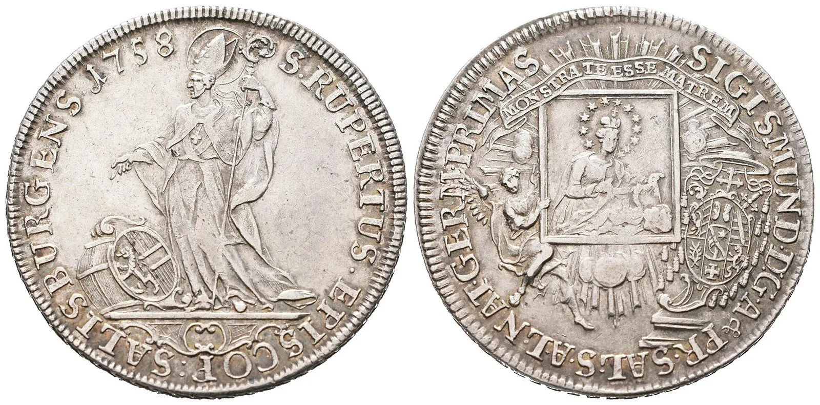Salzburg - arcibiskupství, Sigismund III. Schrattenbach, 1753 - 1771 — 1