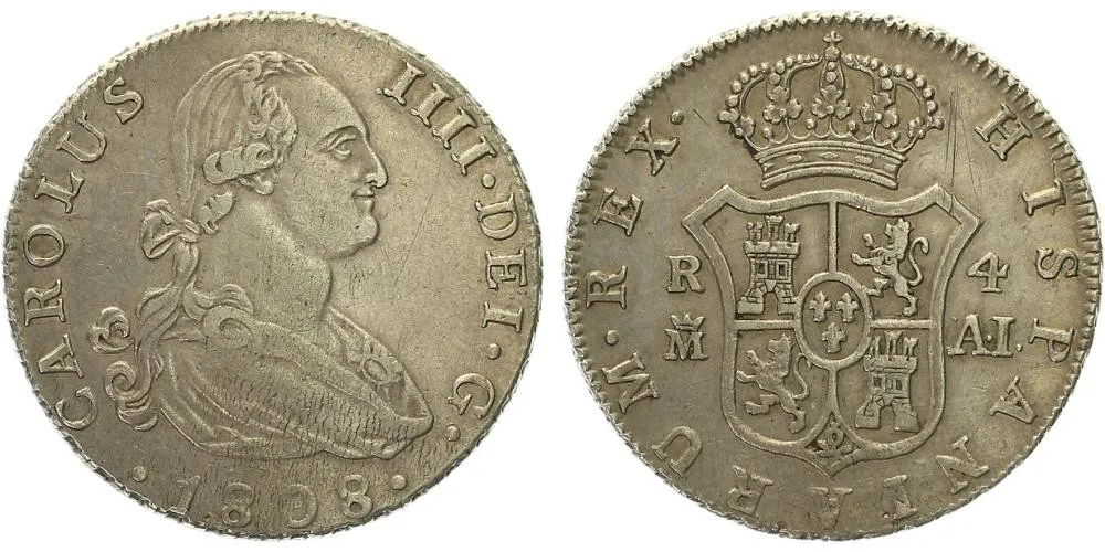 Mexiko, Carlos IV., 1788 - 1808 — 1