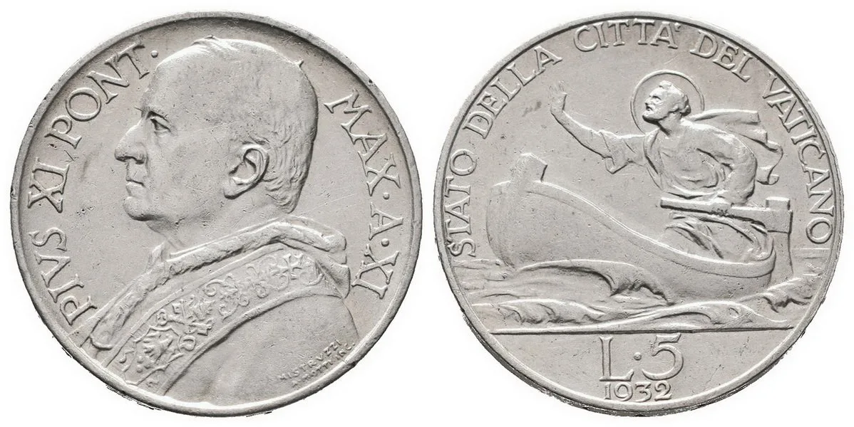 Vatikán, Pius XI., 1922 - 1939 — 1