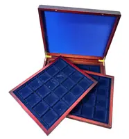 Použité - Dřevěná Etue - 3. patrová, plata
