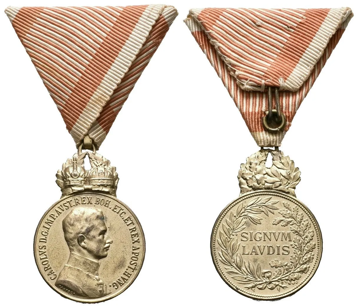 Signum Laudis, Karlova bronzová medaile
