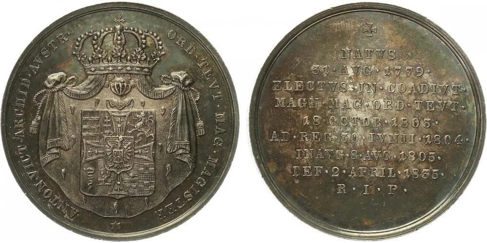 Arcivévoda Anton Viktor, velmistr Řádu německých rytířů, 1779 - 1835 — 1