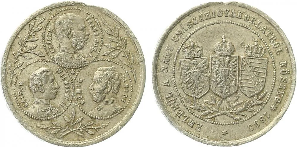 František Josef I., medaile vojenských manévrů — 1