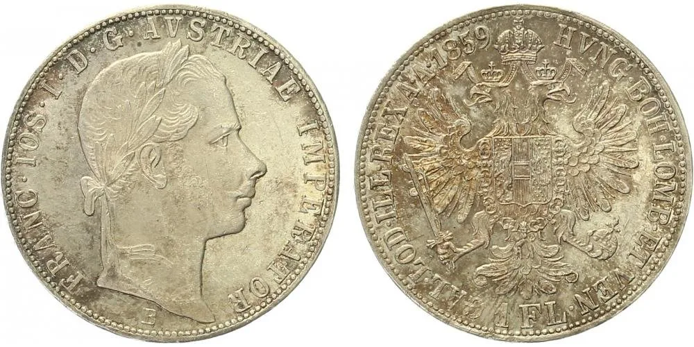 Rakouská a spolková měna, 1857 - 1892 — 1