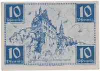 Německo - francouzská okupační zóna, Württemberg, 10 Pfennig 1947, Ros.215b - fotografie 2