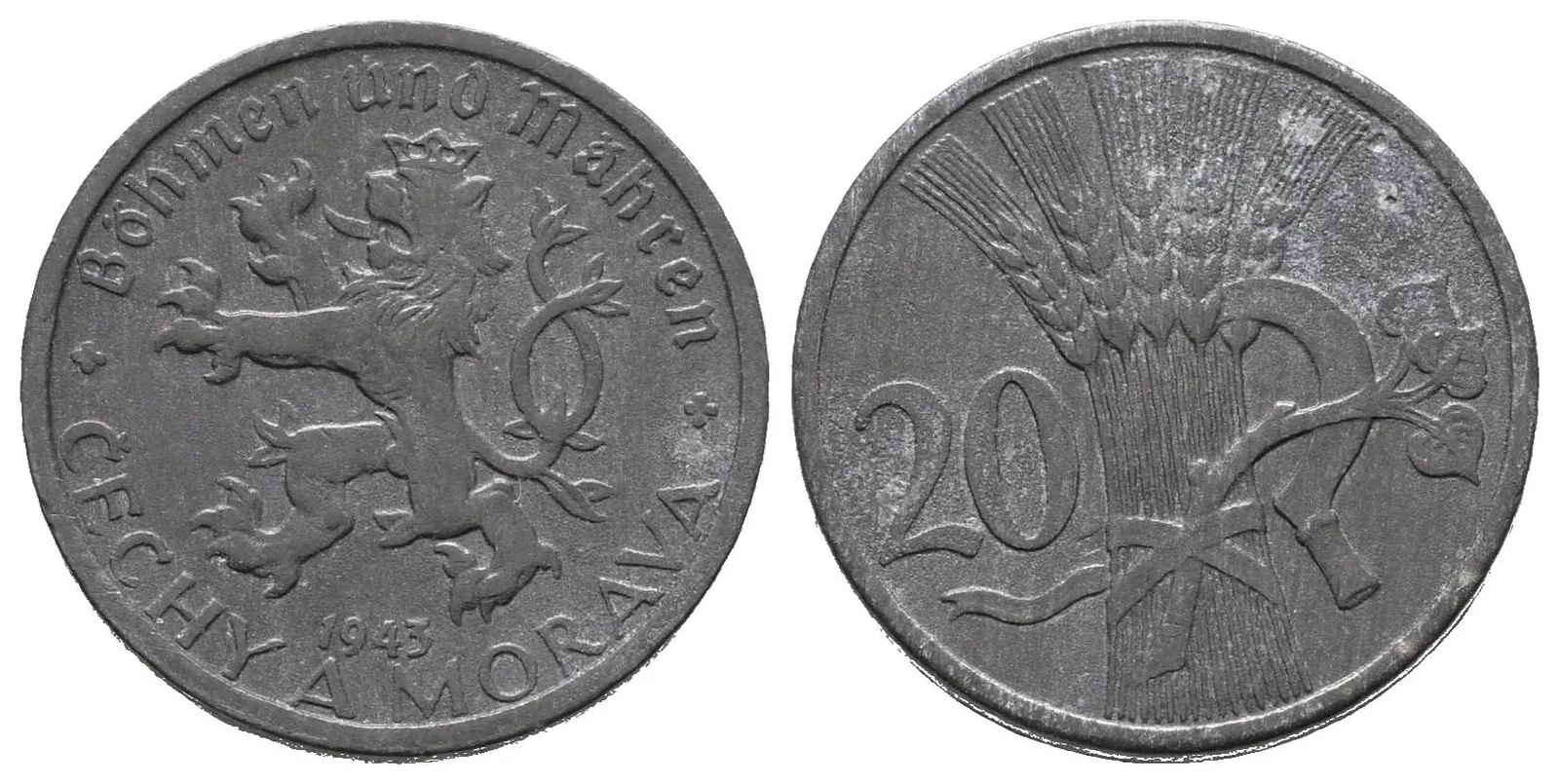 20 Haléř 1943