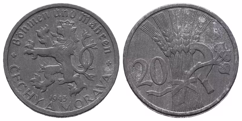 20 Haléř 1943