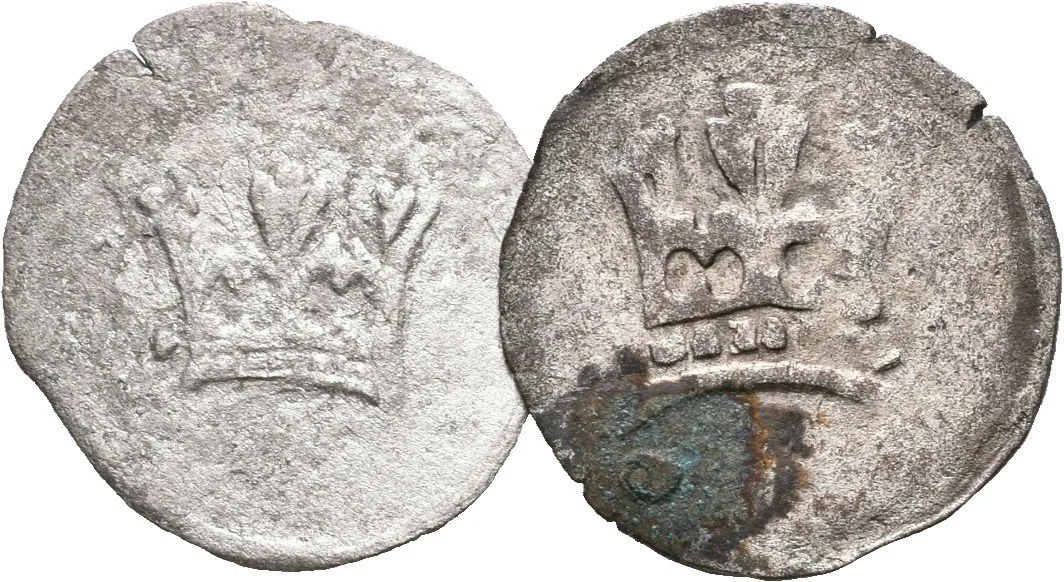 Peníz (2. polovina 15. stol.), GOR / Koruna, patina_2ks — 1
