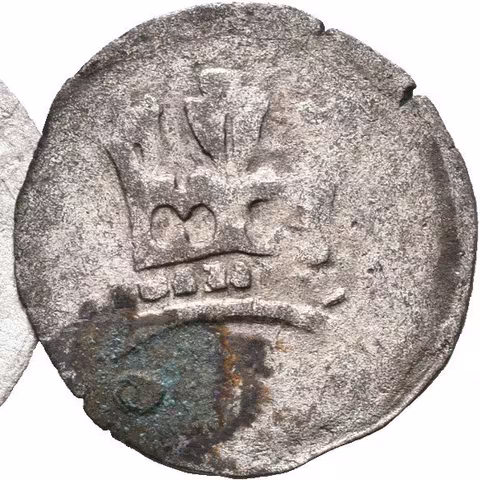 Peníz (2. polovina 15. stol.), GOR / Koruna, patina_2ks