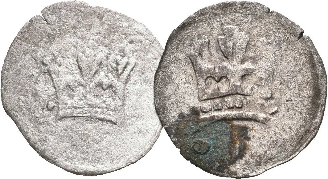 Peníz (2. polovina 15. stol.), GOR / Koruna, patina_2ks — 1