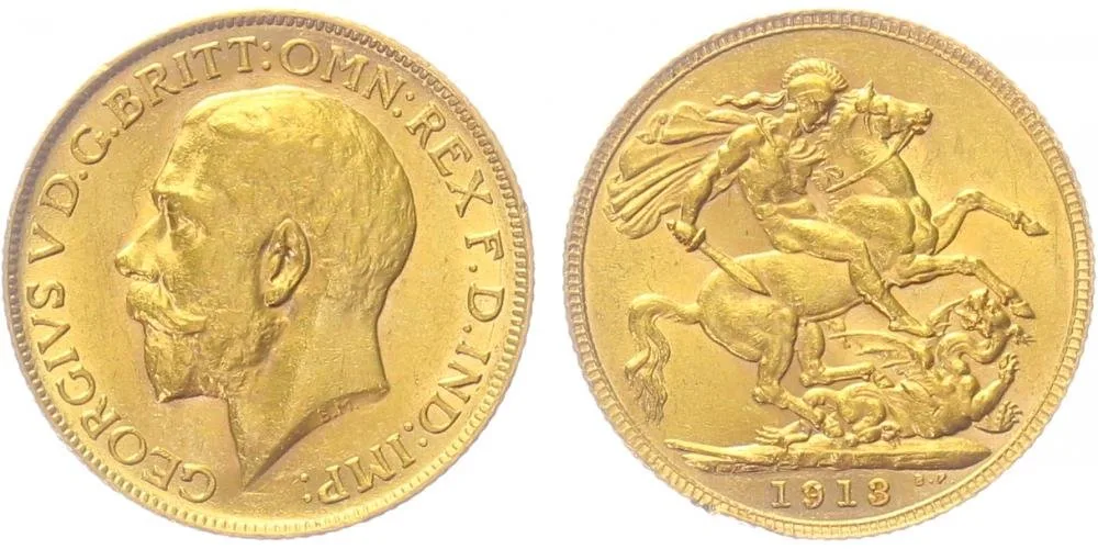 Velká Británie, George V., 1910 - 1936 — 1