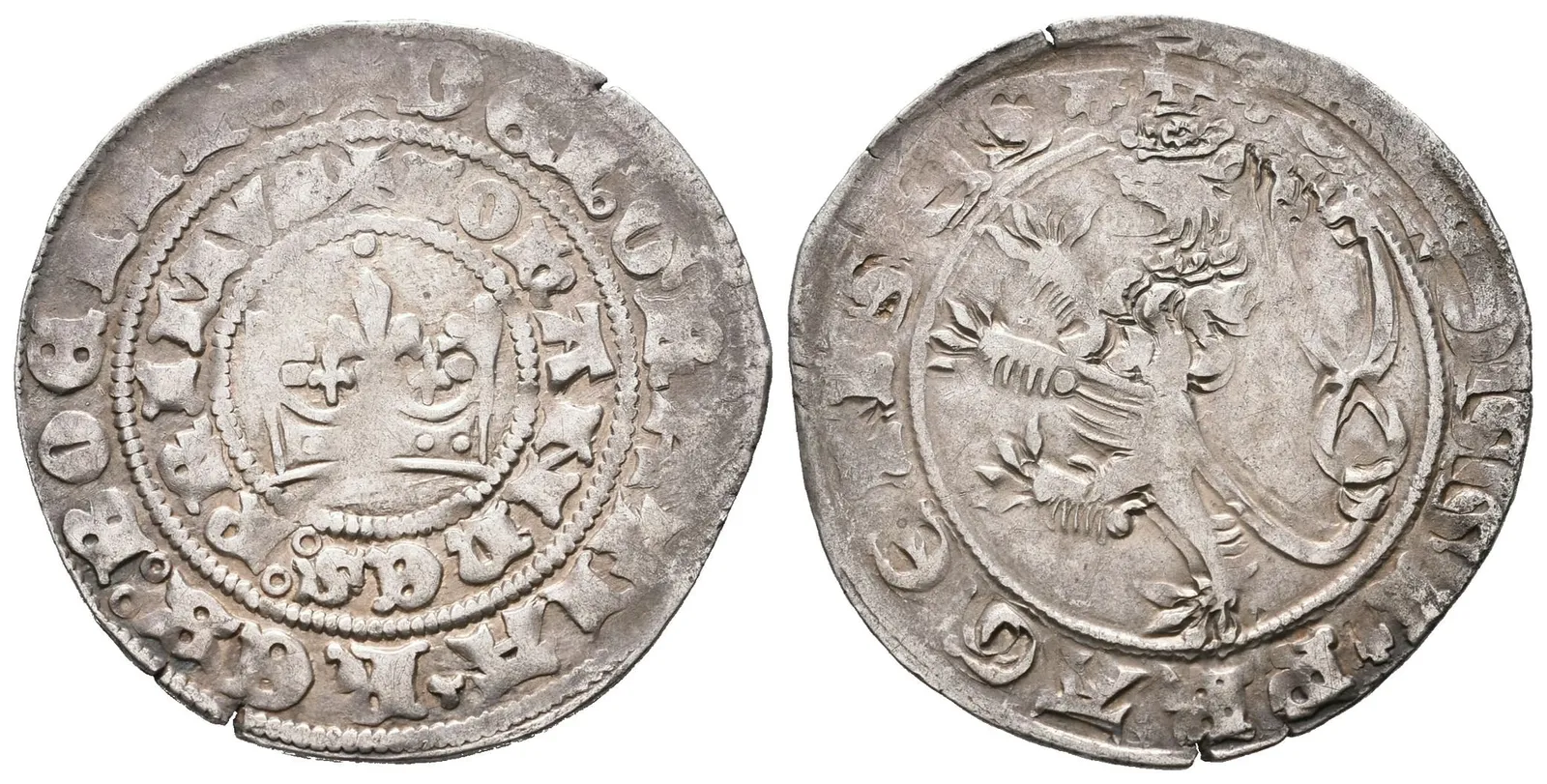 Jan Lucemburský, Pražský groš, Castelin 39